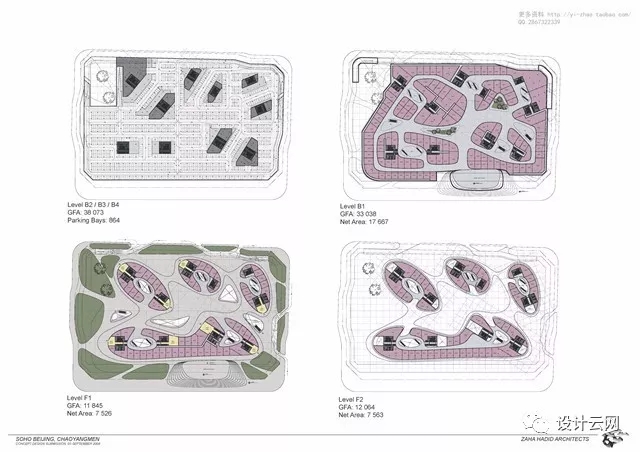【大师作品】扎哈哈迪德——北京银河SOHO完整方案文本PDF...-5