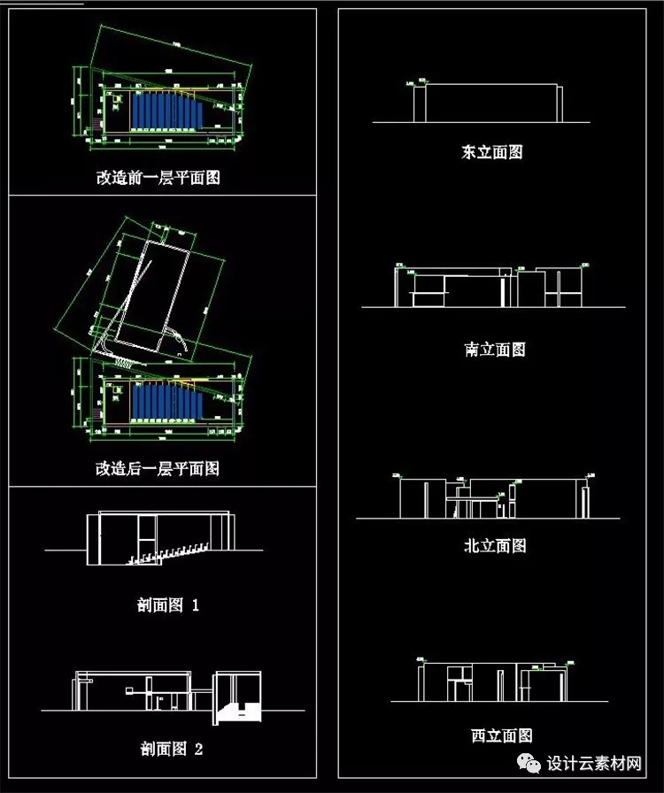 安藤忠雄丨风、水、光之教堂三部曲含SU模型CAD图纸PPT文本-6