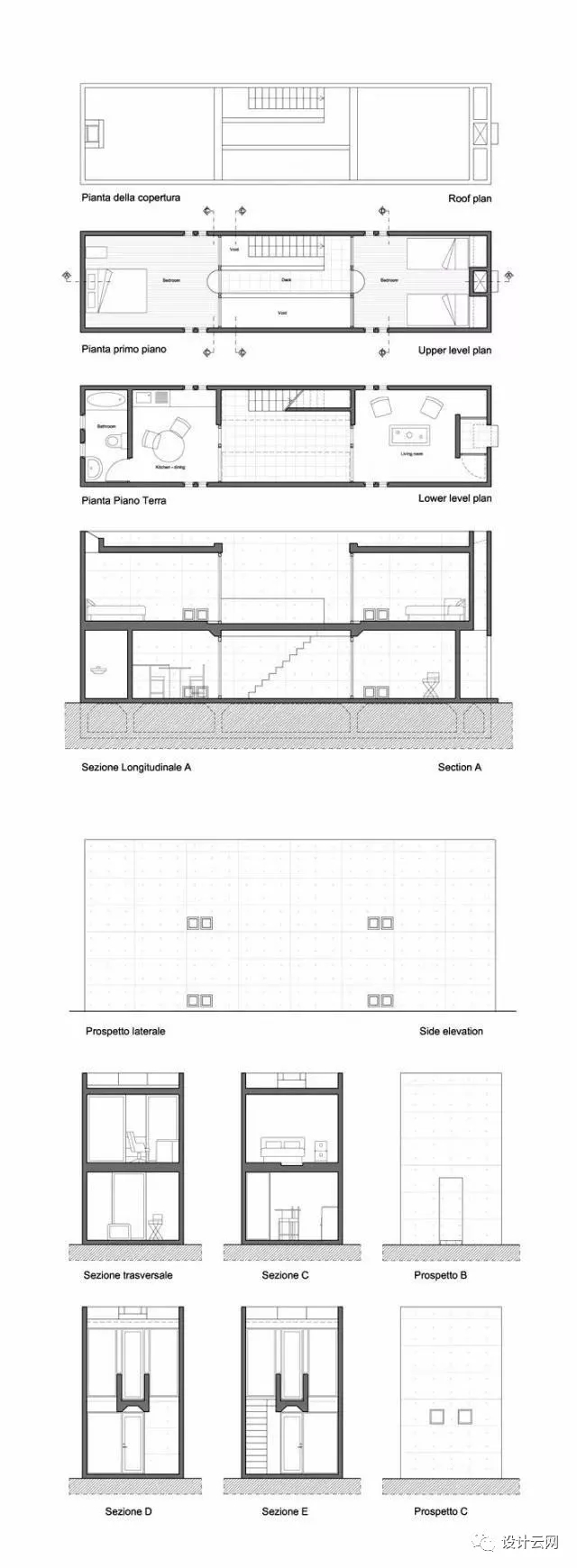 安藤忠雄——住吉的长屋含SU模型/CAD图纸/PPT文本-6