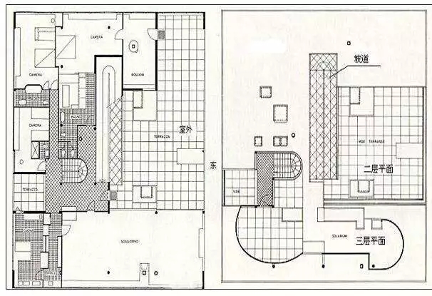 勒·柯布西耶——萨伏伊别墅SU模型/CAD图纸/PPT文本-6