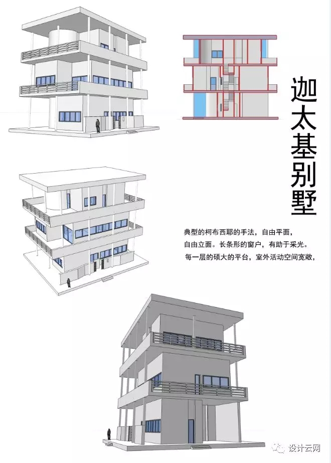 勒·柯布西耶——迦太基别墅【SU模型/CAD图纸/word文档】-3