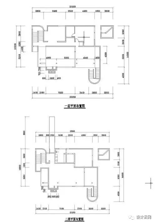 理查德·迈耶——史密斯住宅SU模型/CAD图纸PPT文本源文件-7