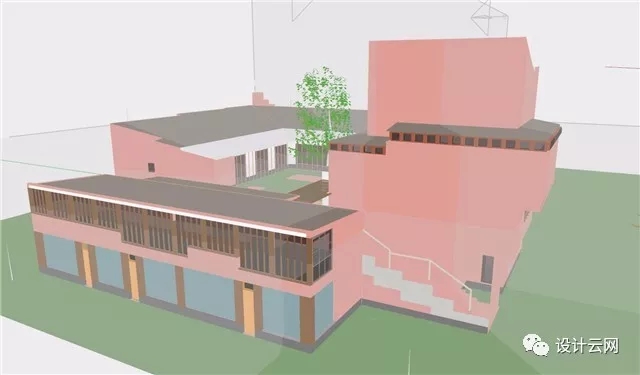阿尔瓦•阿尔托——珊纳特赛罗市政厅含SU模型CAD图纸源文件-6