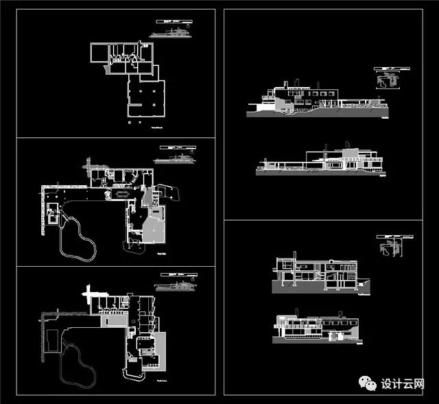 阿尔瓦•阿尔托——玛利亚别墅含SU模型CAD图纸PPT分析源文件-7