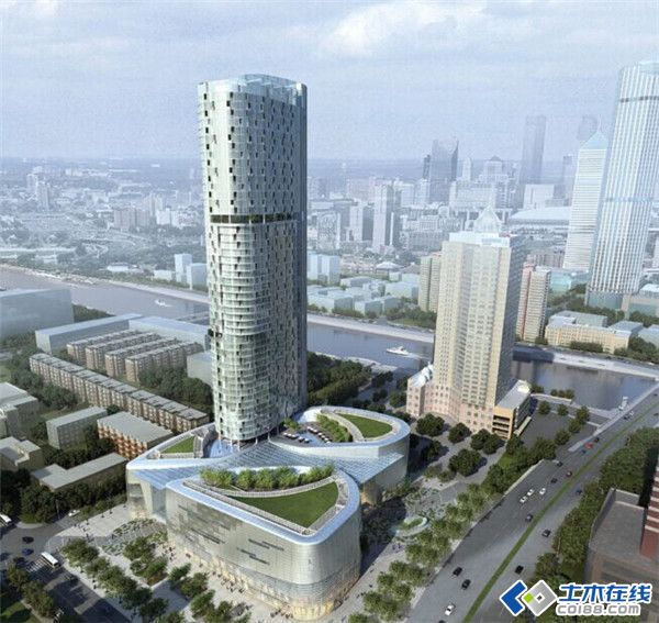 天津十一经路阳光新业中心建筑概念设计方案文本-1