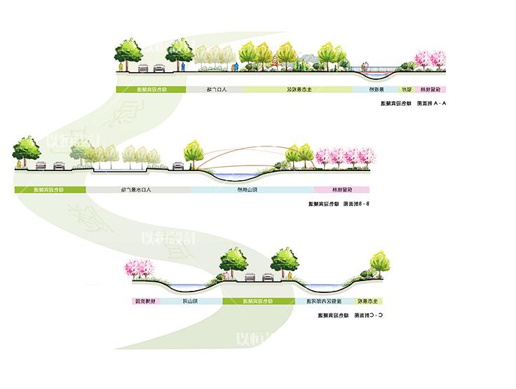 J116-园林景观设计城市规划建筑分析画法技巧参考图 分析...-5
