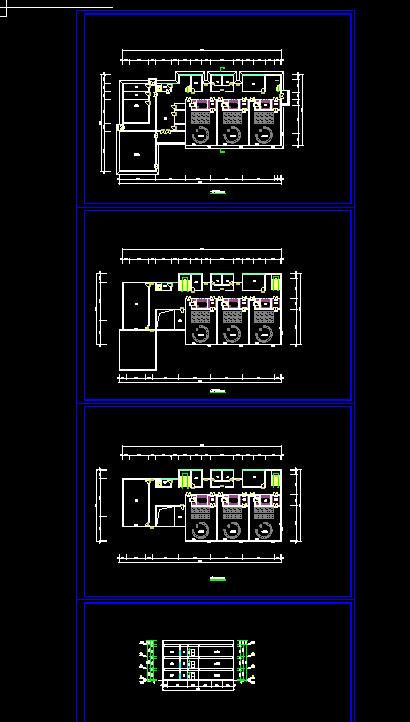 007 九班幼儿园建筑设计两个方案SU模型（CAD+SU）-2