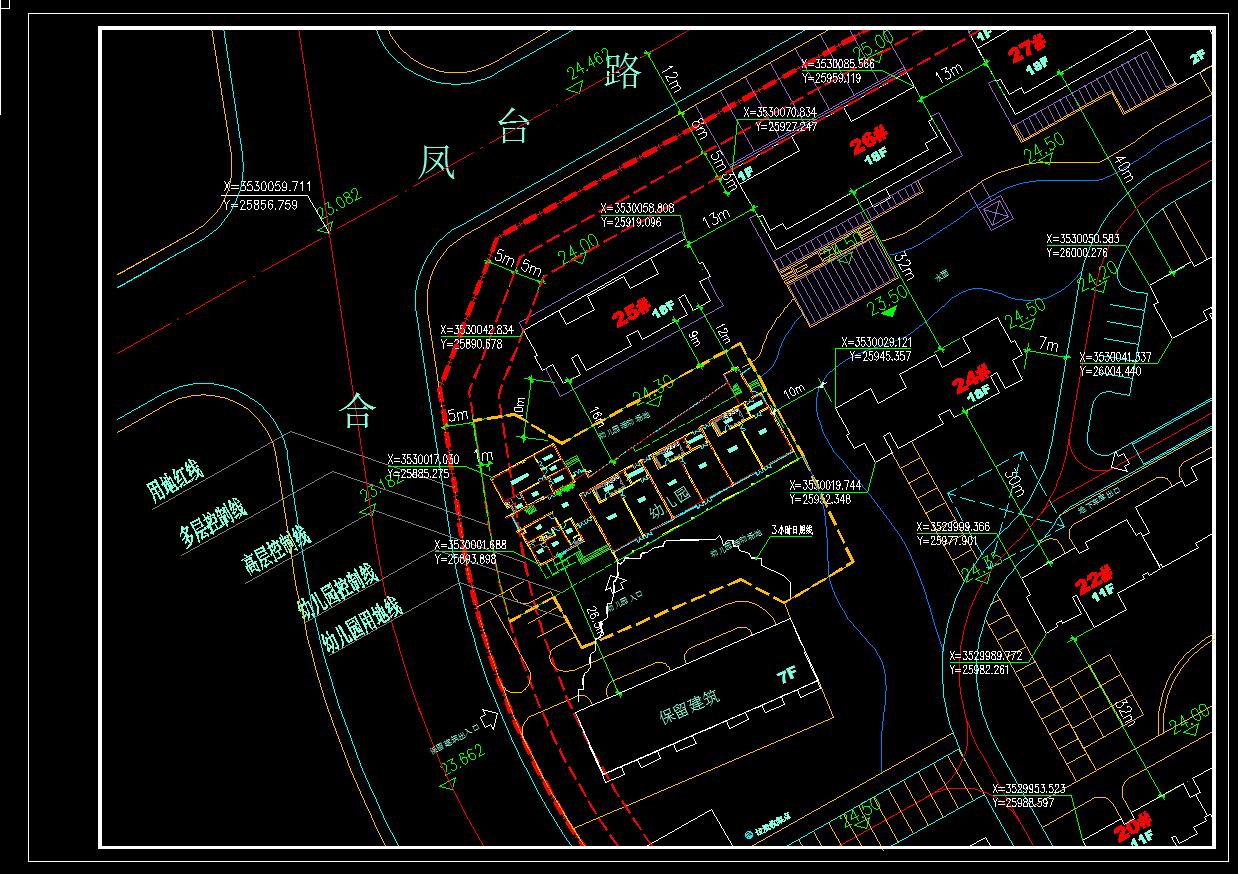 014 三层9班幼儿园建筑施工图（CAD+文本）-3