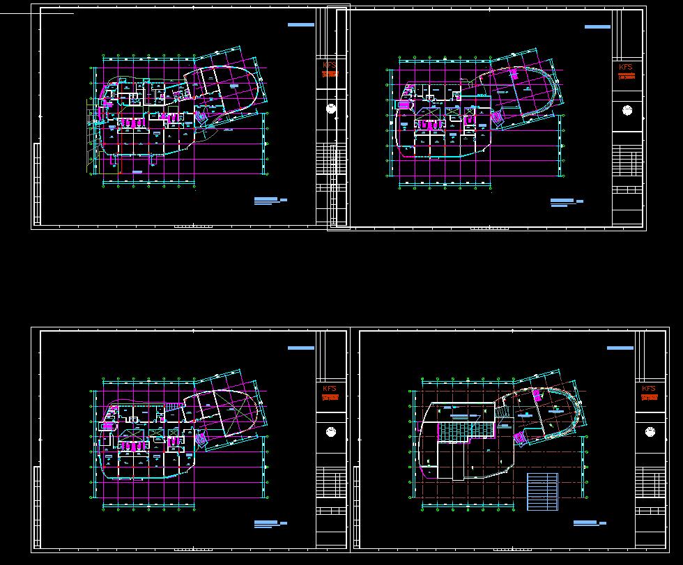 023 同济幼儿园幼托全套建筑方案设计（CAD）-1