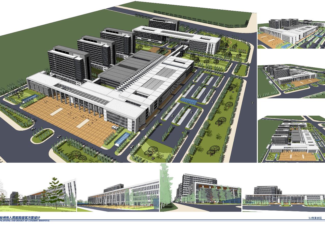 004 林州市人民医院建筑方案设计-2