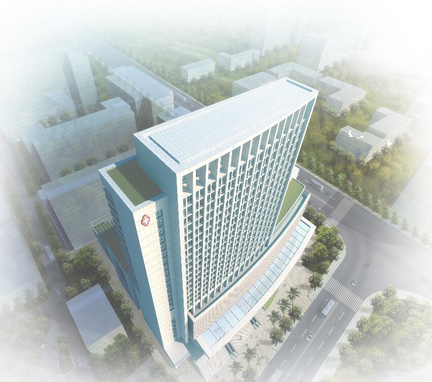 012 广州军区广州总医院门诊综合大楼方案设计-1