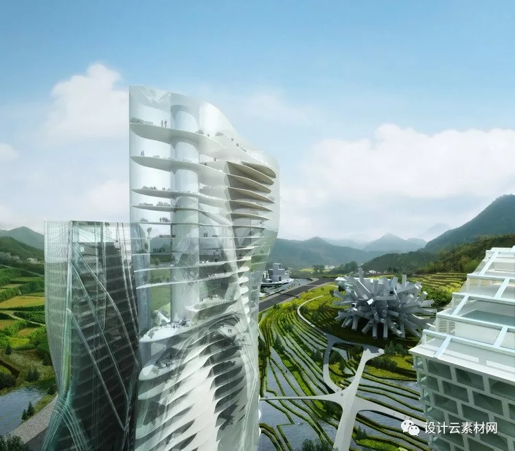 14套精选建筑商业设计后期效果图PSD源文件-6