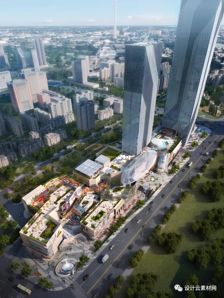 14套精选建筑商业设计后期效果图PSD源文件-9