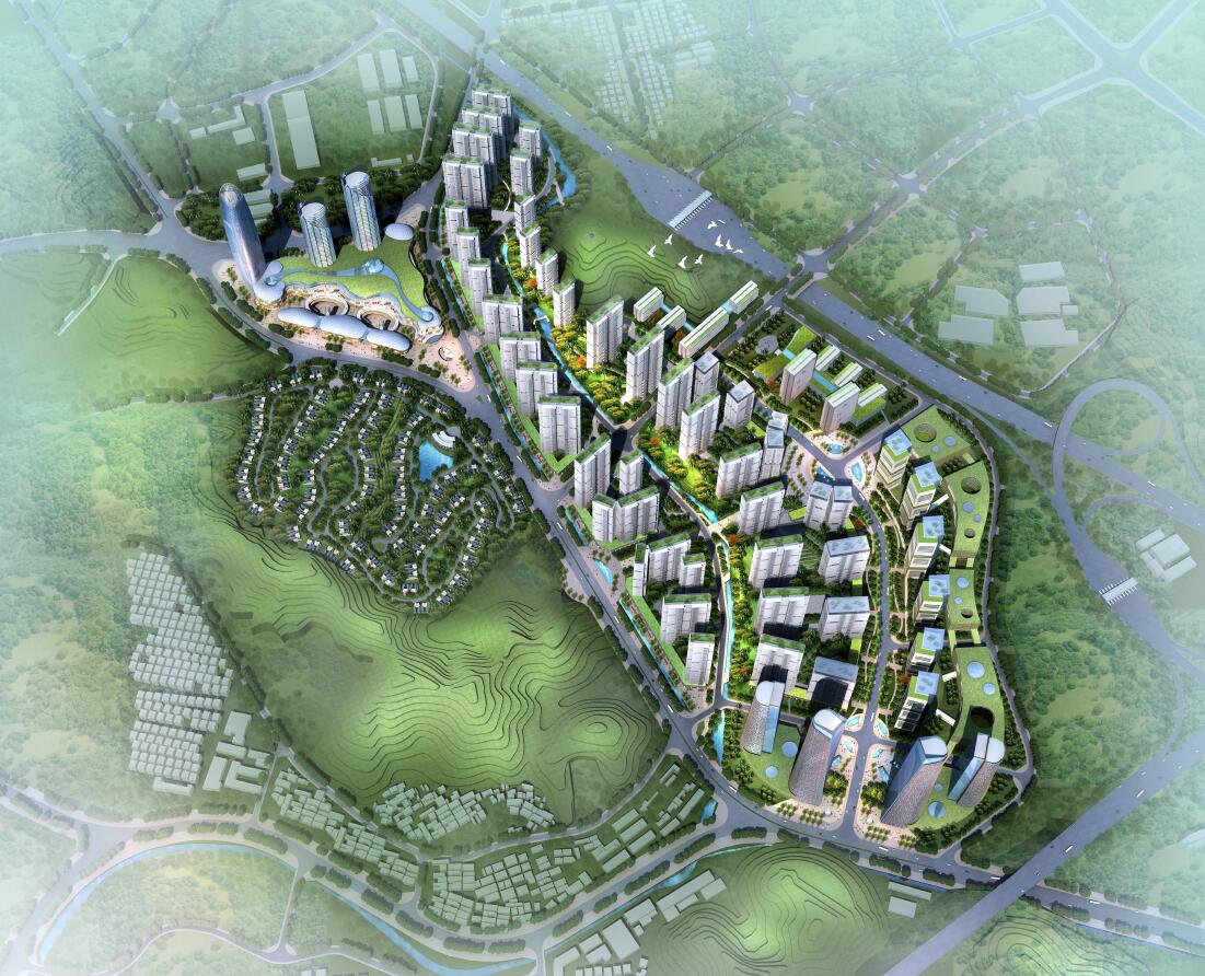 041 深圳宝安石岩东片区商业综合体-1