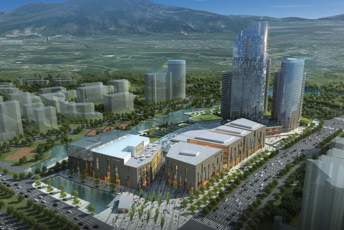 021 乐清市中心区A地商贸中心规划设计方案-2