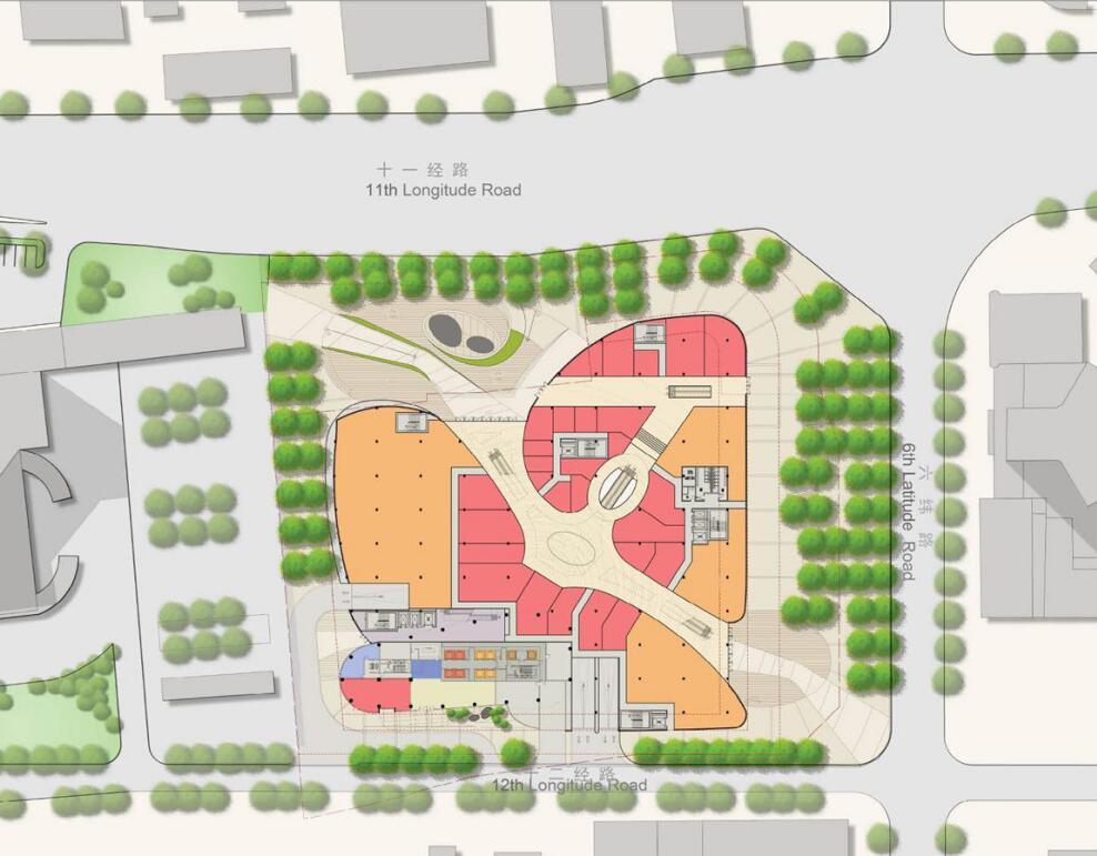 028 天津十一经路阳光新业中心建筑概念设计-2