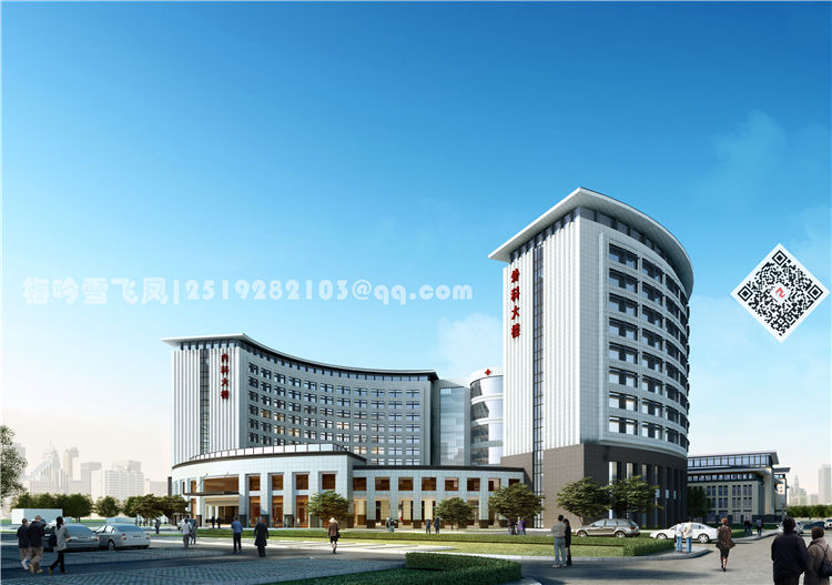MY318江西兴国县人民医院 中式 深圳华构-2