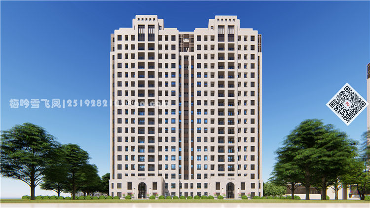 MY342新城大都会 入口示范区+高层 方案一 新古典-3