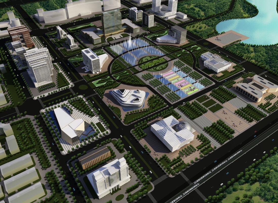 18.兰州新区行政中心城市设计-中国美院建筑院-2