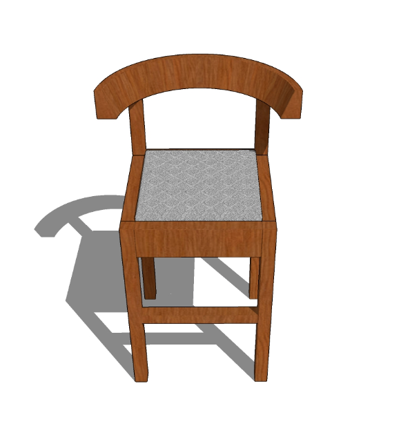 单椅SU模型一 (51)-1