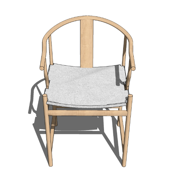 单椅SU模型一 (61)-1