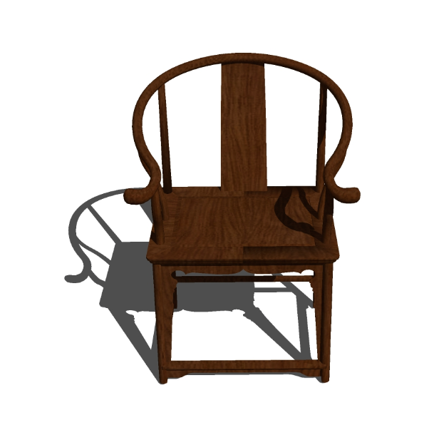 单椅SU模型一 (129)-1