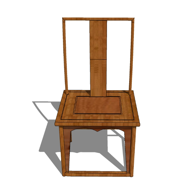 单椅SU模型一 (138)-1