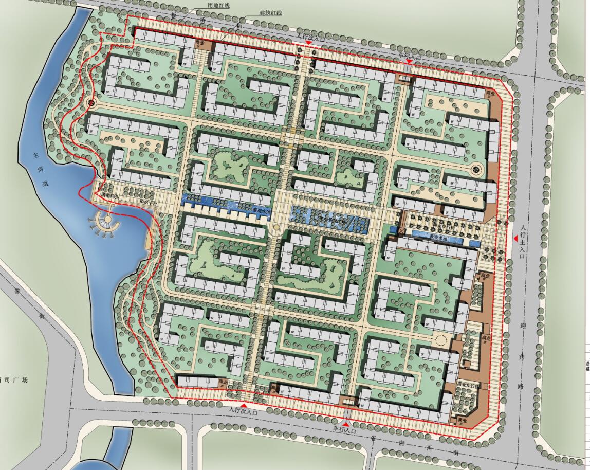 [河南]某中式别墅区规划及单体设计方案文本（含CAD、模型...-3