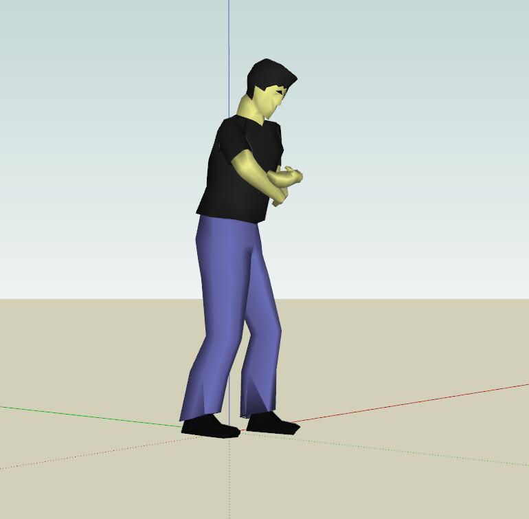 3D人物SU模型 (19)-1