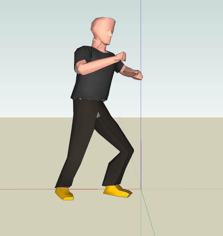 3D人物SU模型 (21)-1