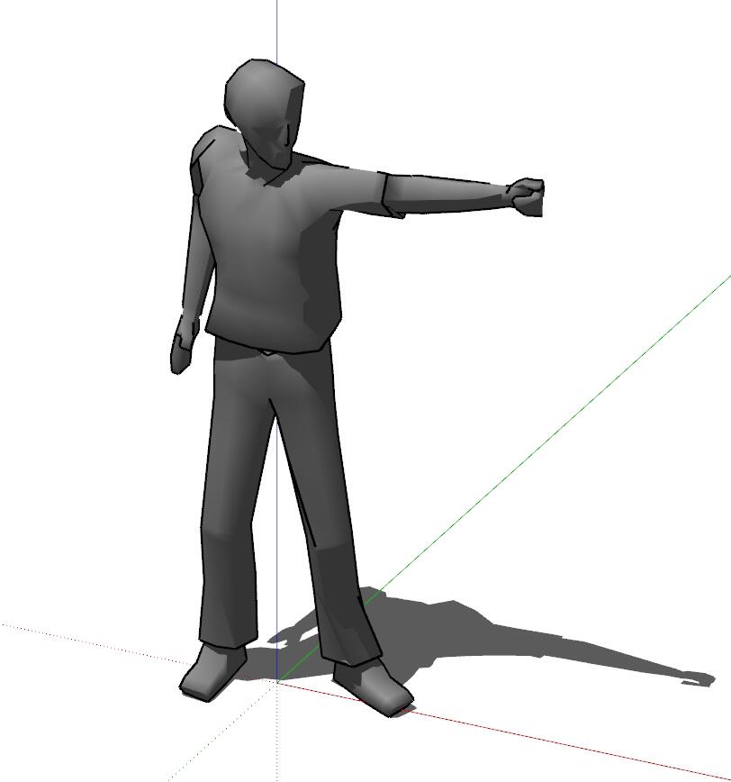 3D人物SU模型 (28)-1