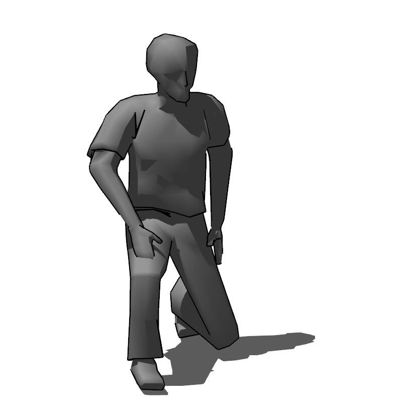 3D人物SU模型 (34)-1