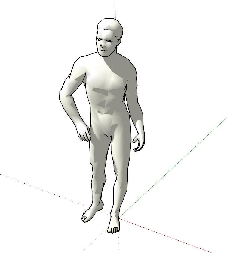 3D人物SU模型 (122)-1