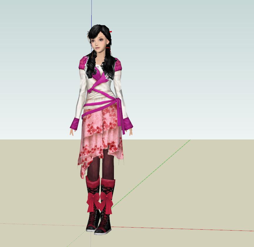 3D人物SU模型 (148)-1