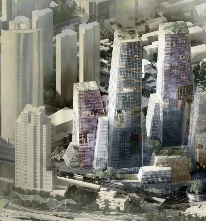 10 OMA：上海外滩金融中心规划设计-1
