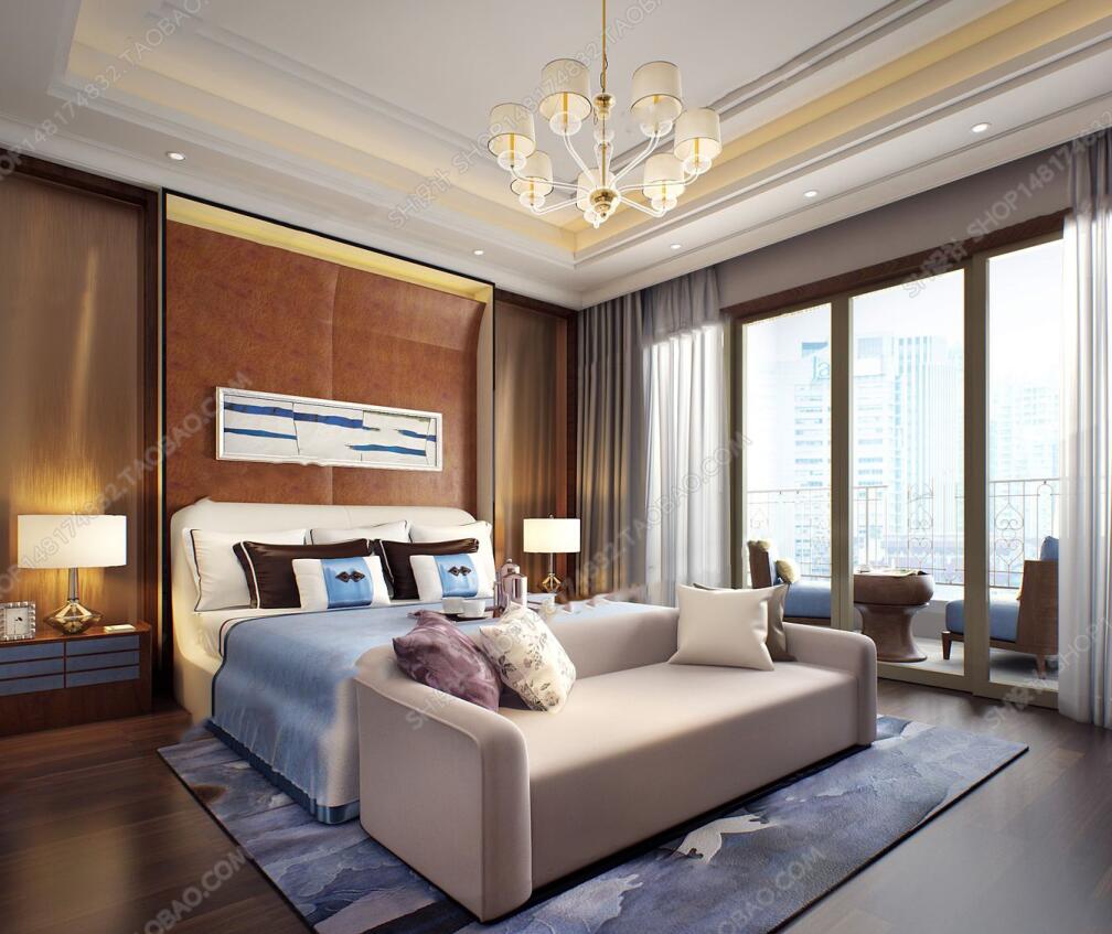 后现代卧室ID：246760.jpg