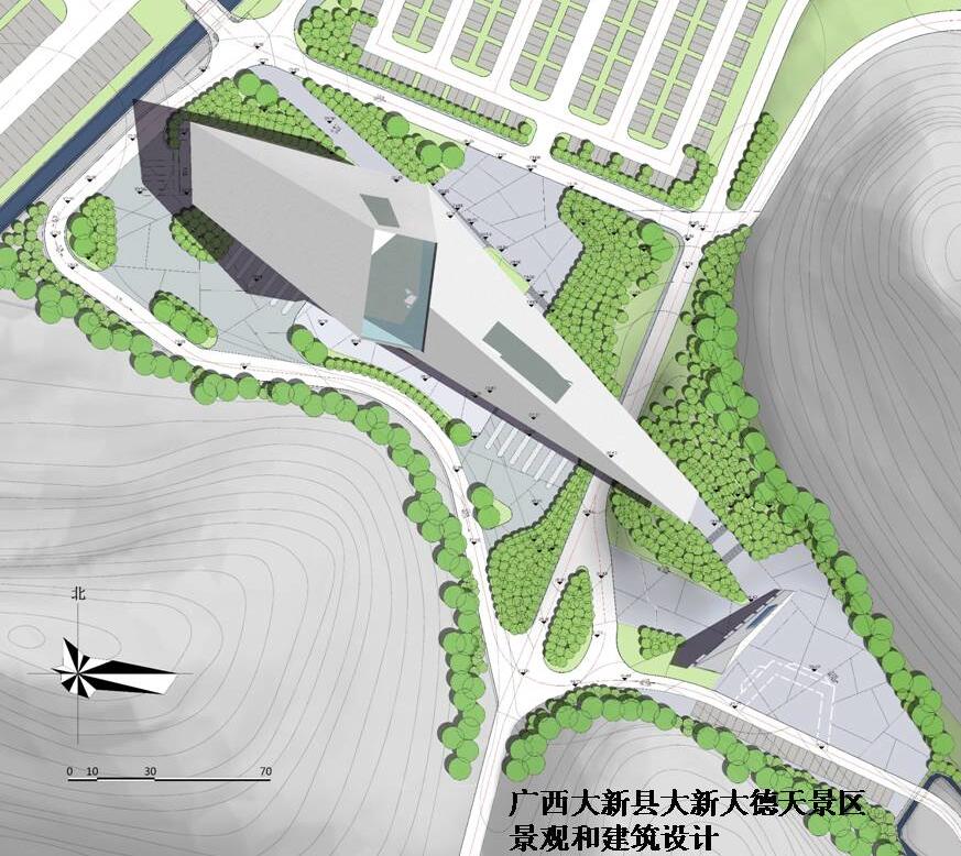 商业-C-13：广西大新县大新大德天景区景观和建筑设计（游...-1