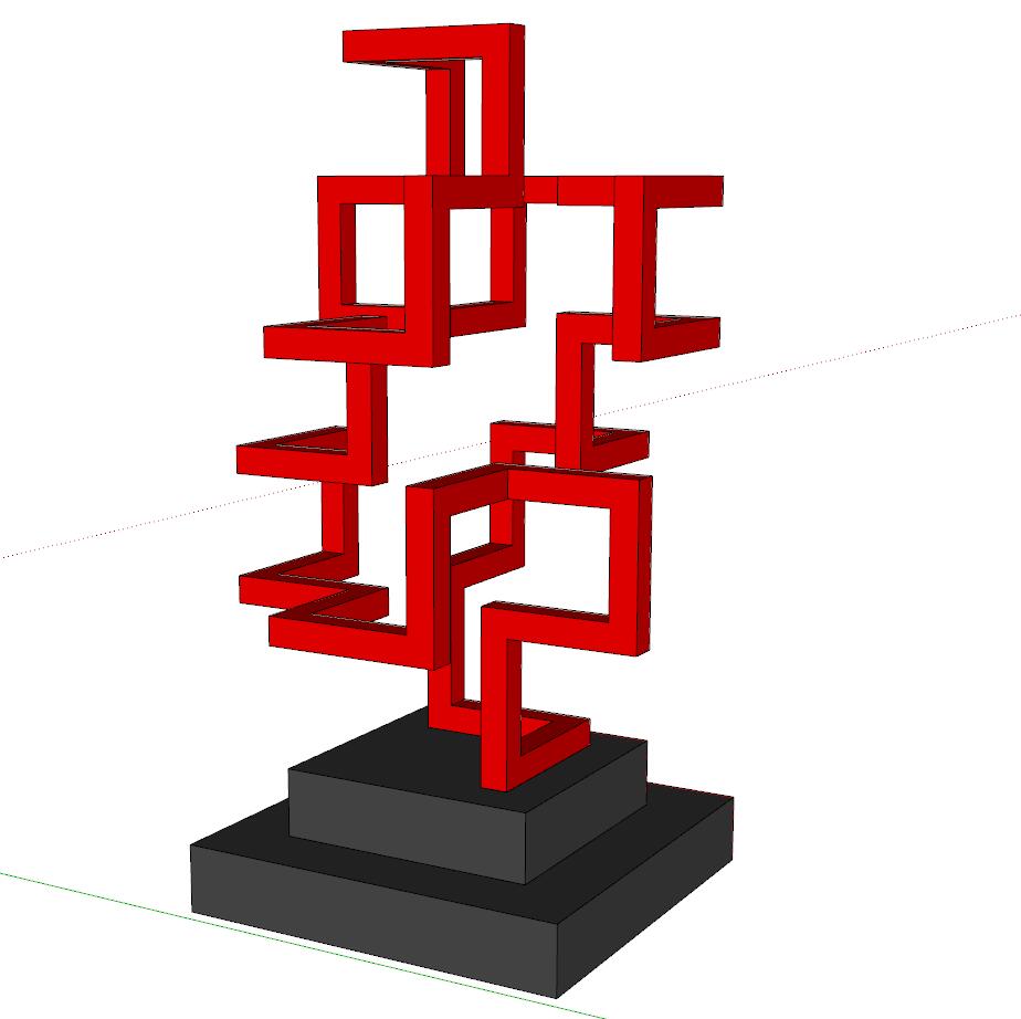 现代抽象雕塑SU模型 (19).jpg