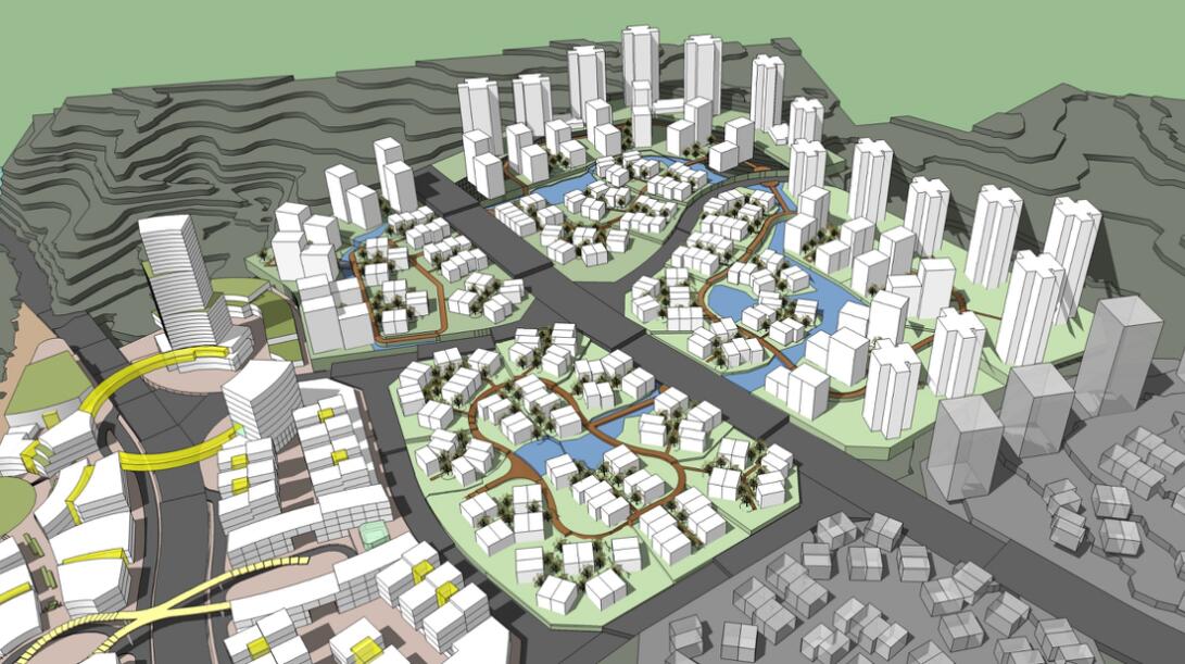 住宅-2015.04-重庆巴南巴滨路住宅地块概念设计-天华（72页）-1