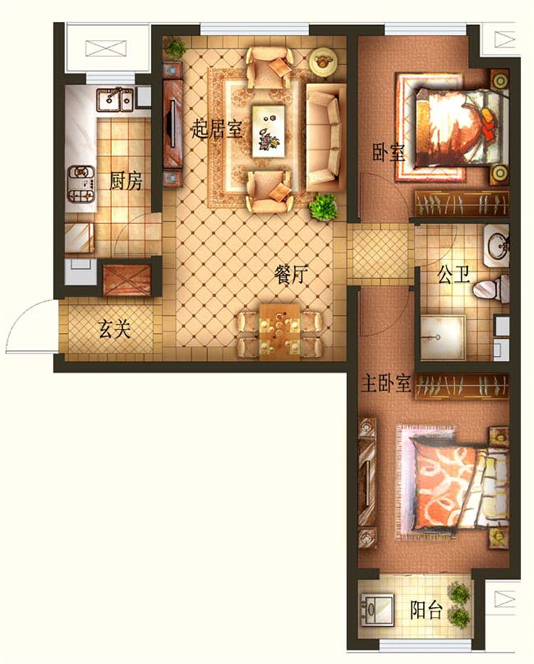 8款高清版户型图 (3)-1