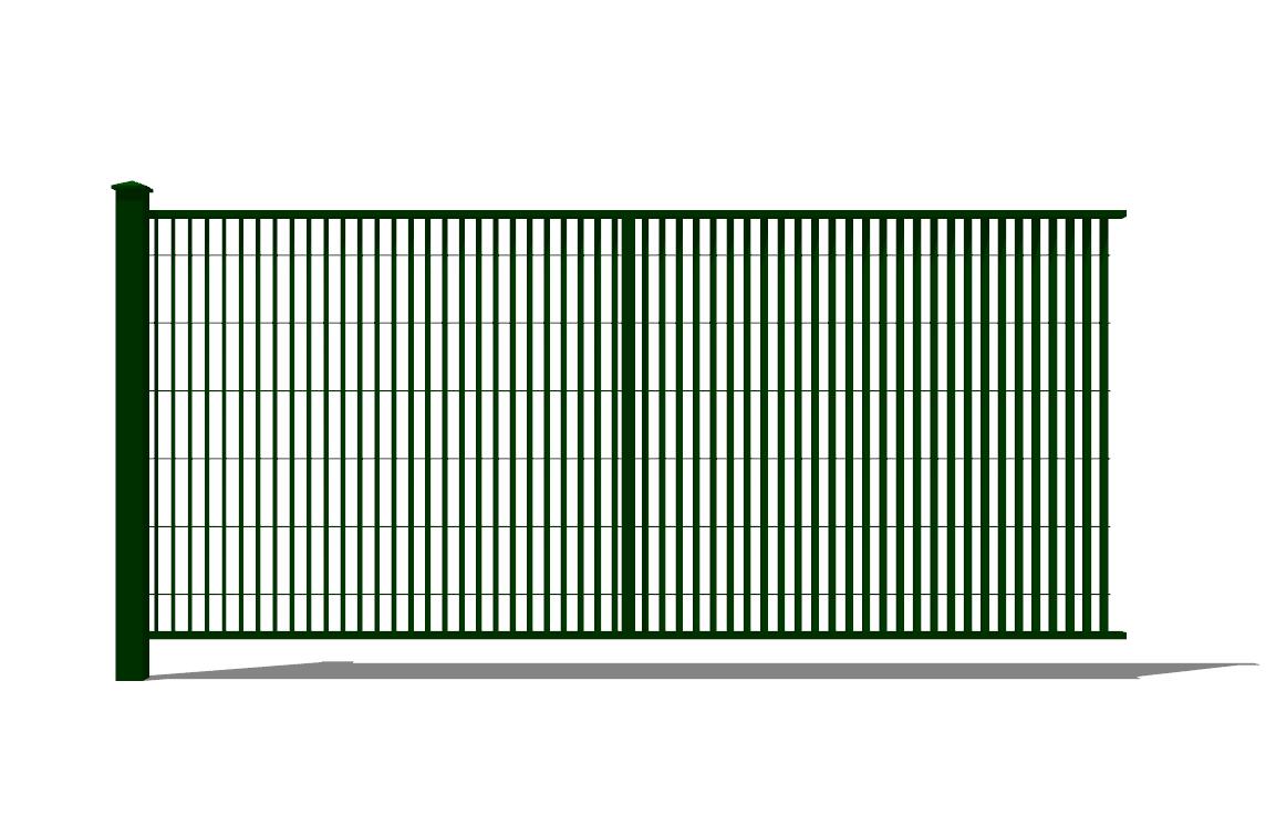 栏杆围栏SU模型 (24)-1
