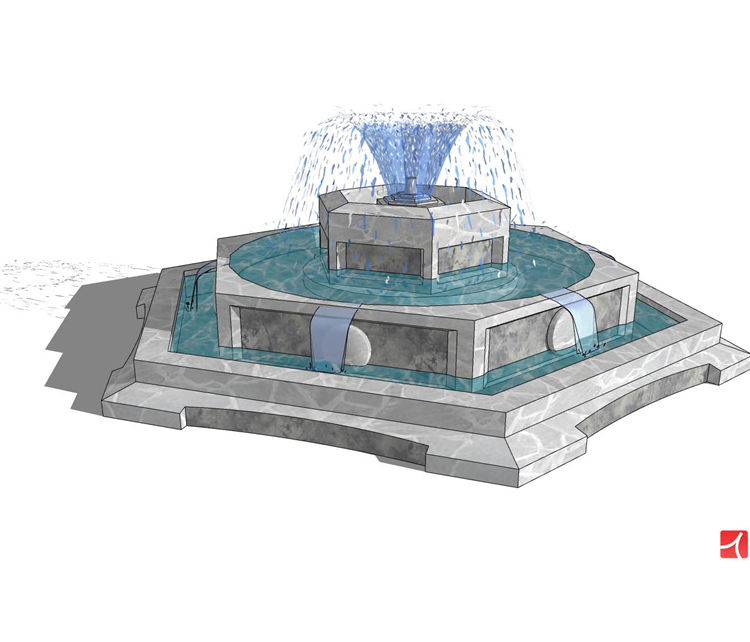 景观喷泉SU模型 (19).jpg