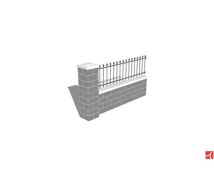 铁栅栏围栏 (6)-1