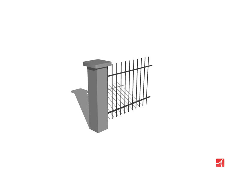 铁栅栏围栏 (10)-1