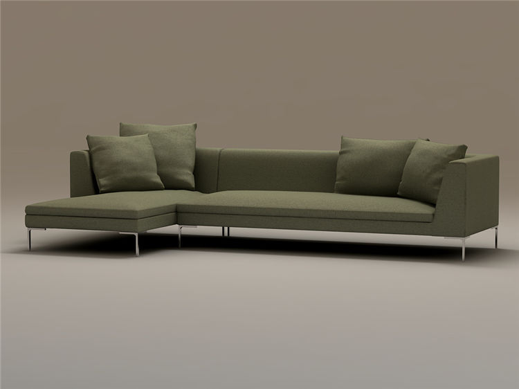 单个现代简约沙发3Dmax模型 (2)-1