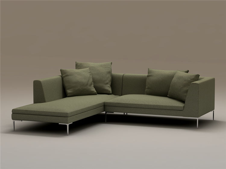 单个现代简约沙发3Dmax模型 (4)-1