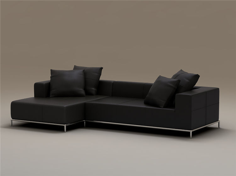 单个现代简约沙发3Dmax模型 (10)-1