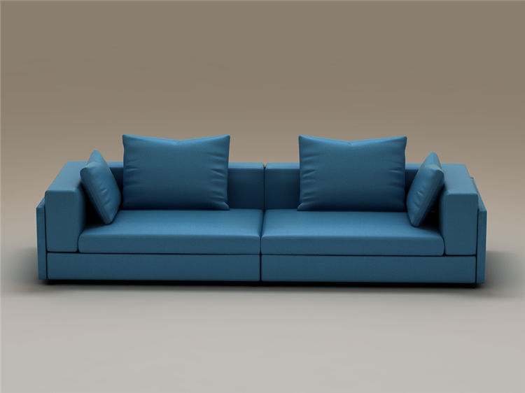 单个现代简约沙发3Dmax模型 (12)-1