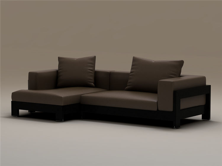 单个现代简约沙发3Dmax模型 (21)-1