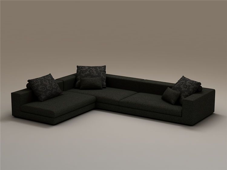 单个现代简约沙发3Dmax模型 (24)-1